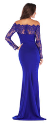 <tc><!-- x-tinymce/html -->Дълга вечерна рокля CHANDA синя</tc>