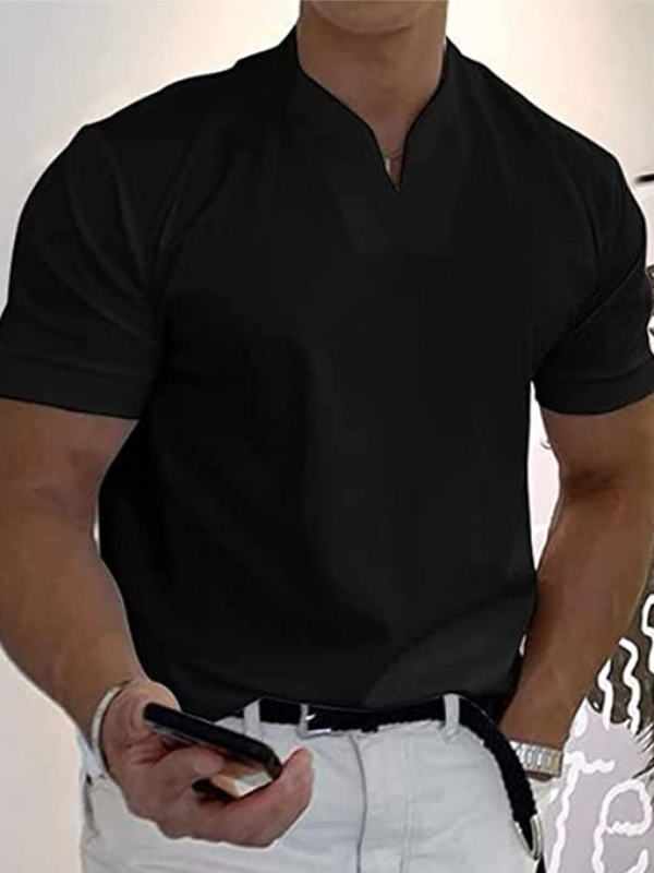 <tc>Мъжка тениска DEJON черна</tc>