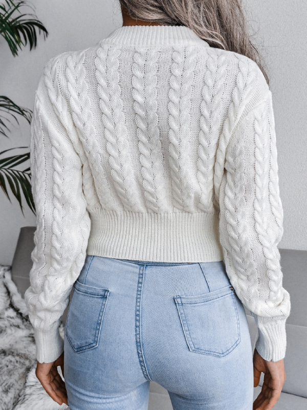 <tc>Къс пуловер Berber бял</tc>