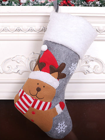 <tc>Коледен чорап OREY сив 3</tc>