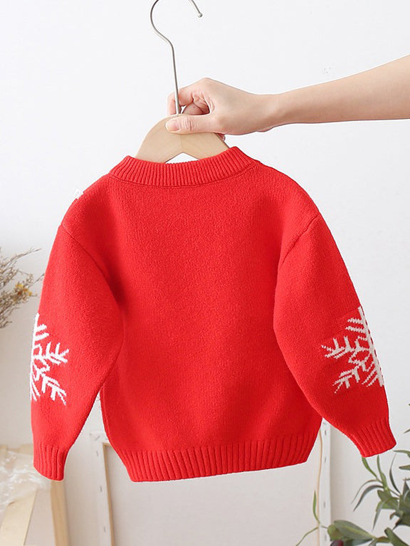 <tc>Детски пуловер EDEN червен</tc>