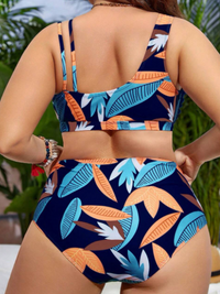 BIKINI BELANDA blue orange