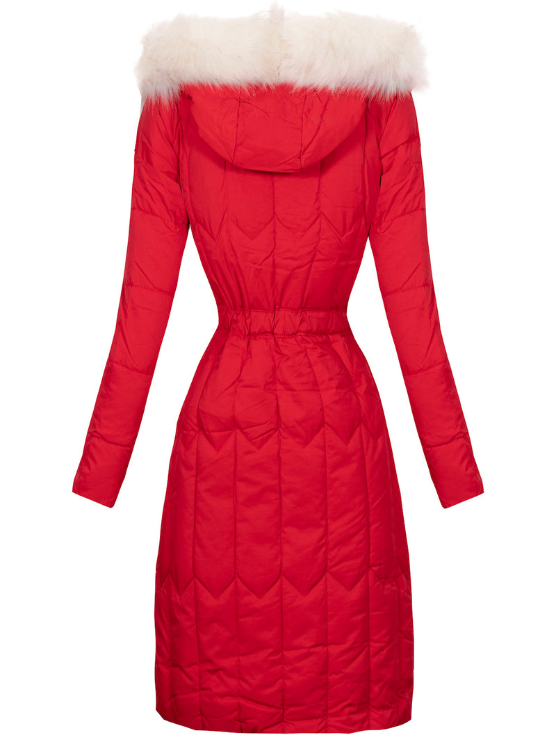 WINTER COAT NEREA red