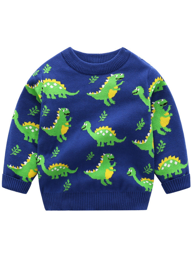 <tc>Детски пуловер CLEONE син</tc>