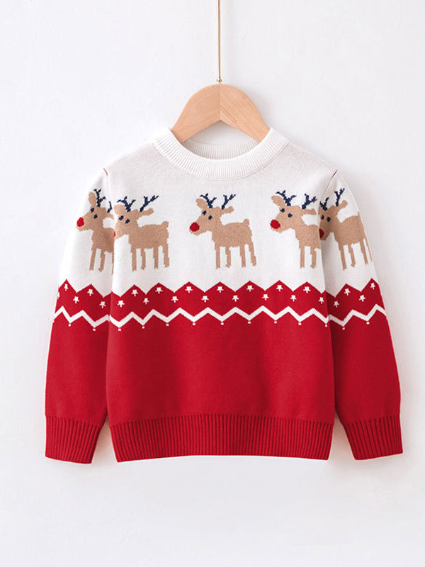 <tc>Детски пуловер CANTARA червен</tc>