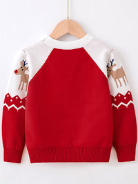 <tc>Детски пуловер CANTARA червен</tc>