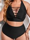 PLUS SIZE BIKINI MARIJE черно