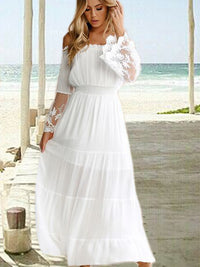 <tc><!-- x-tinymce/html -->Лятна рокля UMAYAL бяла</tc>